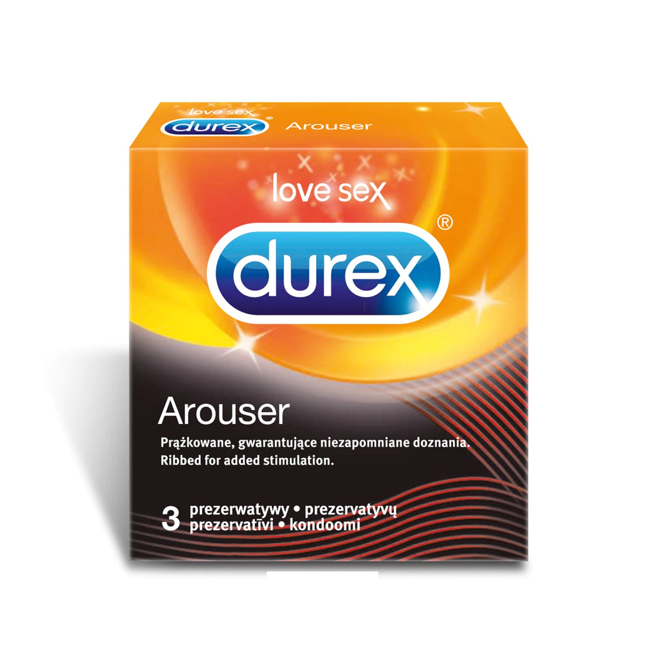 PRODUSE - Durex Arouser prezervative, 3 bucati