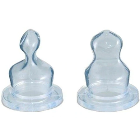 Puiul mamei - Set de tetine ortodontice din silicon 6+ luni, 18/126, 2 bucati