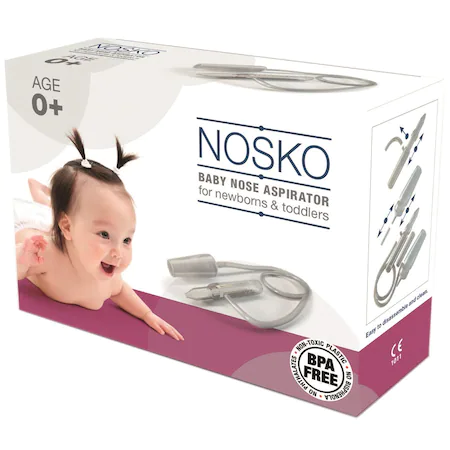 Puiul mamei - NOSKO Aspirator nazal pentru bebelusi, 1 bucata