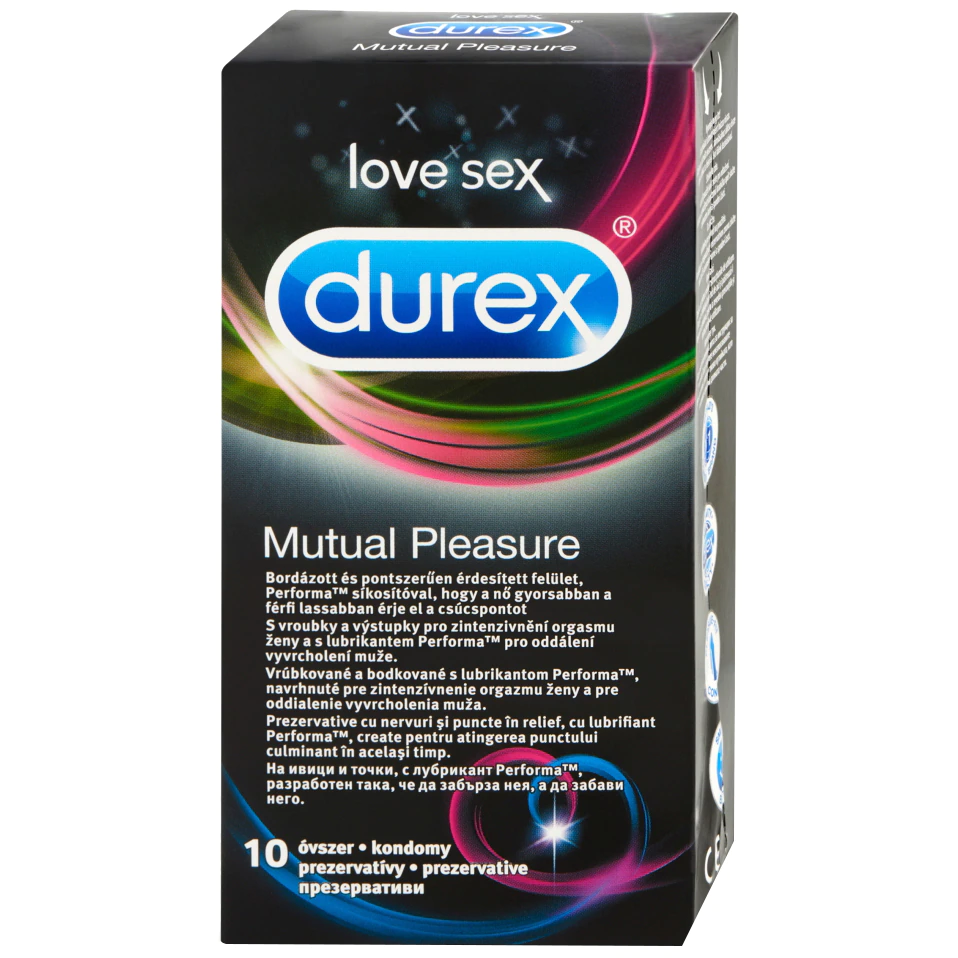 PRODUSE - Durex Mutual Pleasure prezervative, 10 bucati