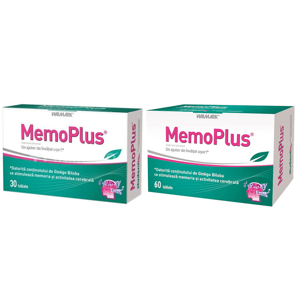 Oferte și reduceri - W-MemoPlus X 60 Tablete+MemoPlus X 30 Tablete