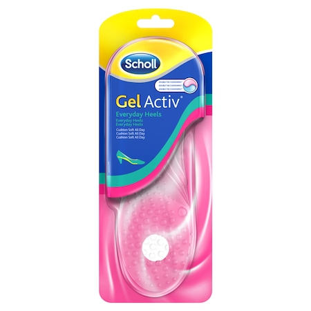PRODUSE - GelActiv Everyday Heels Branturi, Marimi De La 35 Pana La 40.5 X 2 bucati