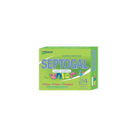 PRODUSE - Septogal Junior, 24 comprimate de supt