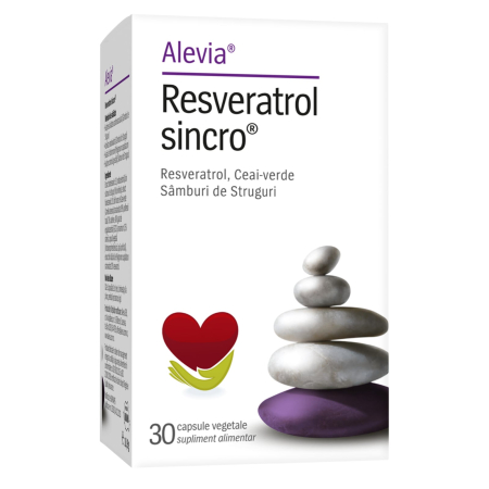 Antioxidanti - Resveratrol Sincro 30 capsule Alevia