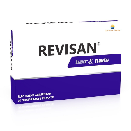 Ingrijire Corp - Revisan Hair & Nails 30 comprimate filmate Sun Wave Pharma