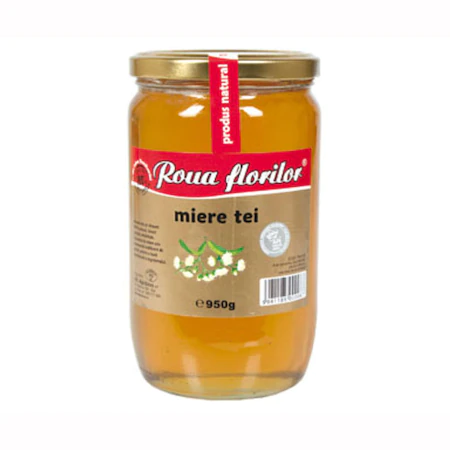 PRODUSE - Roua Florilor - miere de tei, 950 g