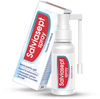 Dureri de gat - Salviasept Spray Pentru Gat 20 ml NATUR PRODUKT