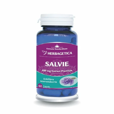 Multivitamine si minerale adulti - Salvie Herbagetica, 60 capsule