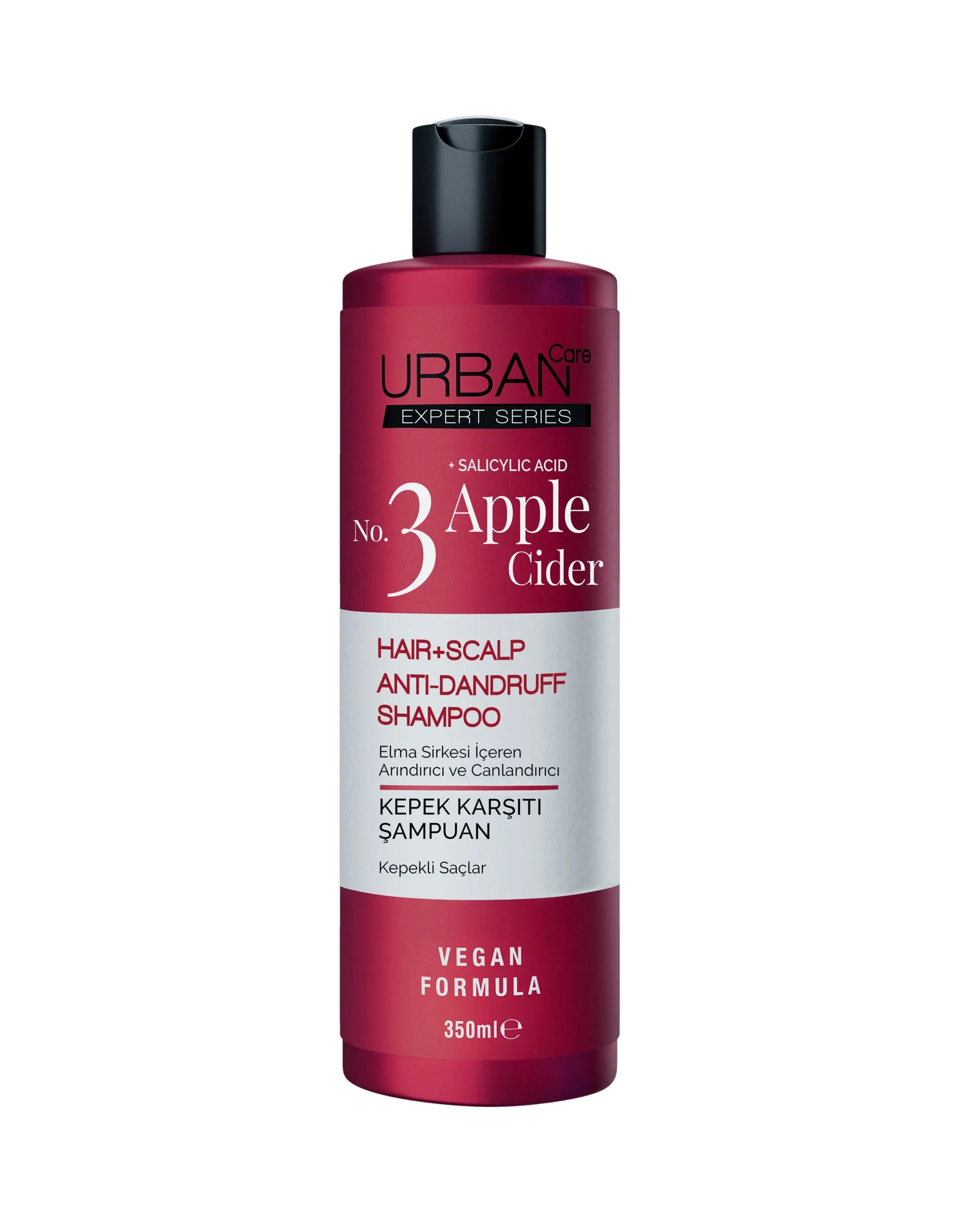 Sampon - Șampon anti-mătreață cu cidru de mere Urban 350 ml