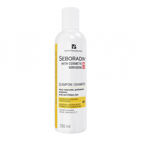 PRODUSE - Sampon cu Kerosen Cosmetic pentru par obosit si lipsit de vitalitate , 200 ml