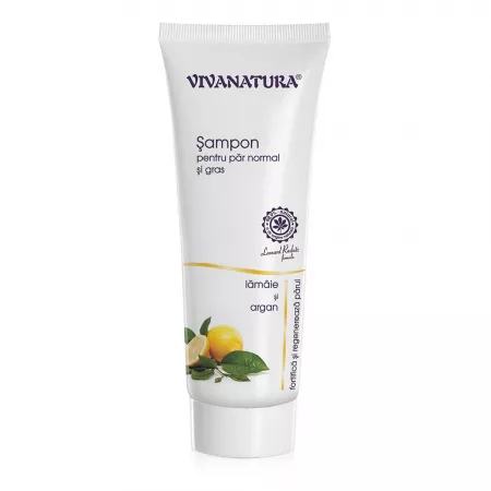 Sampon - Șampon cu lămâie și argan 250 ml VIVA NATURA