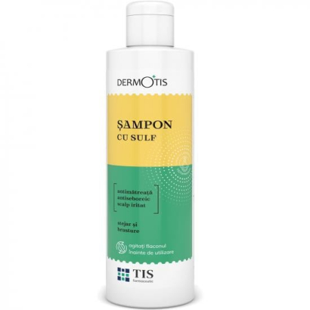 Ingrijire Par - Șampon cu sulf Dermotis 10 ml Tis Farmaceutic