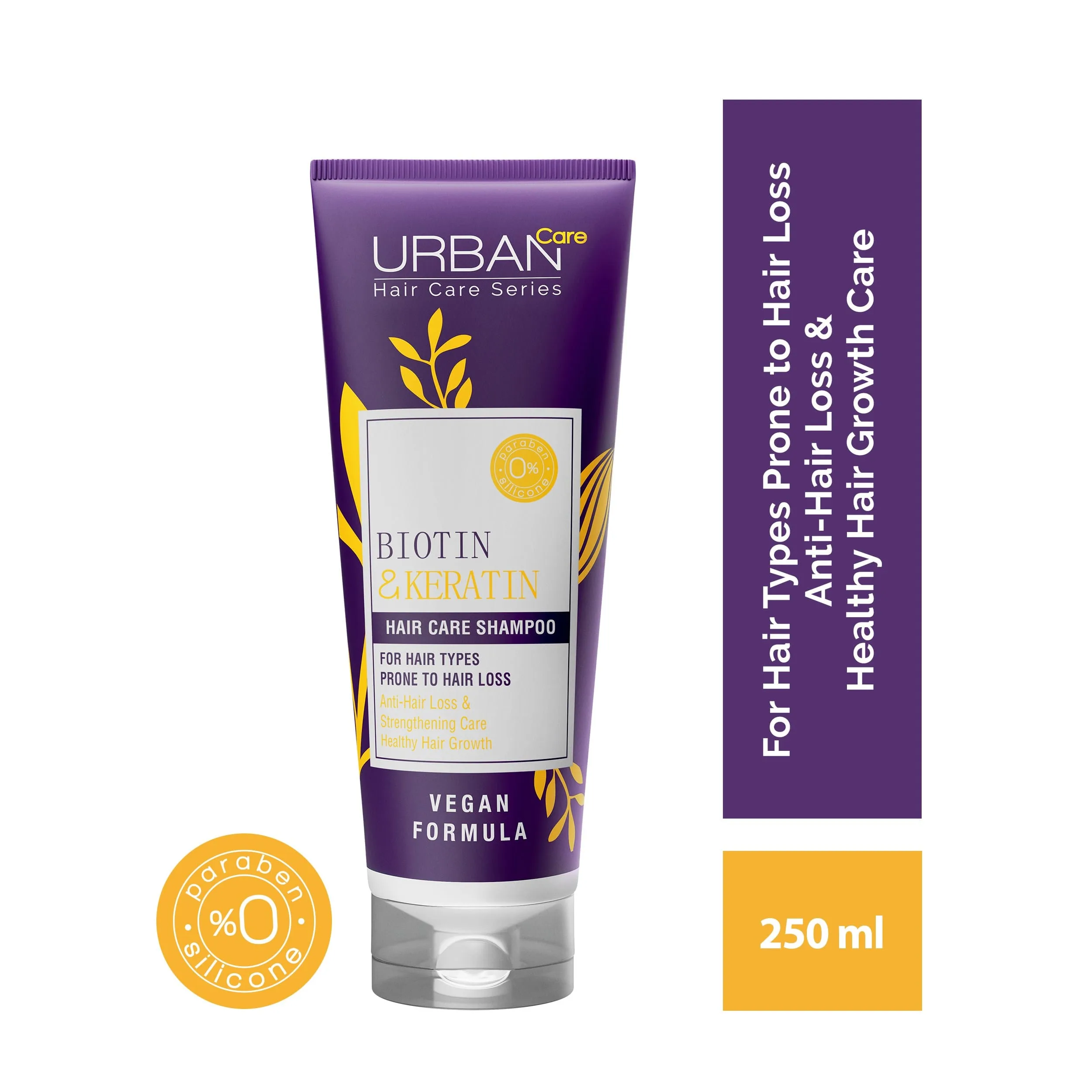 Sampon - Șampon pentru îngrijirea părului cu biotină și keratină 250 ml