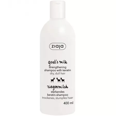 De toate cele.... - Sampon Pentru Intarirea Firului Par Cu Lapte Capra Si Keratina , 400 ML