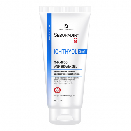 PRODUSE - Sampon si Gel de dus 2 in 1 Ichthyol , 200ml