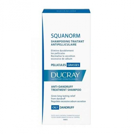 PRODUSE - SQUANORM sampon tratament antimatreata grasa, 200 ml