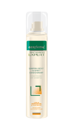 Ingrijire Par - Șampon uscat Gerovital Tratament Expert cu efect condiționant 200 ml