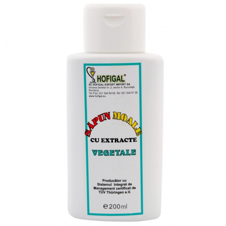 Produse autohtone - Săpun moale vegetal, 200 ml