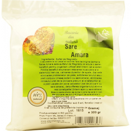 Alimente - Sare Amară, 300 g