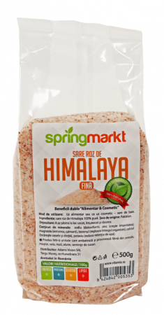 Alimente - Sare roz de Himalaya, fina, 500 g