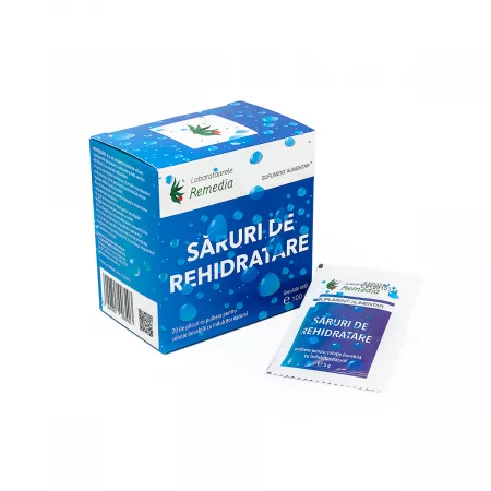 Vitamine Si Suplimente - Săruri de rehidratare Remedia 20 plicuri