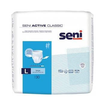 Scutece Tip Chilot Adulti Seni Active Classic L 30 bucăți [1]