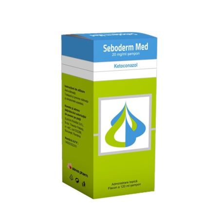 Dermatologie - Seboderm Med 20mg/ml sampon 120ml