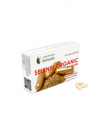 Suplimente alimentare - Seleniu Organic din drojdie, 30 capsule