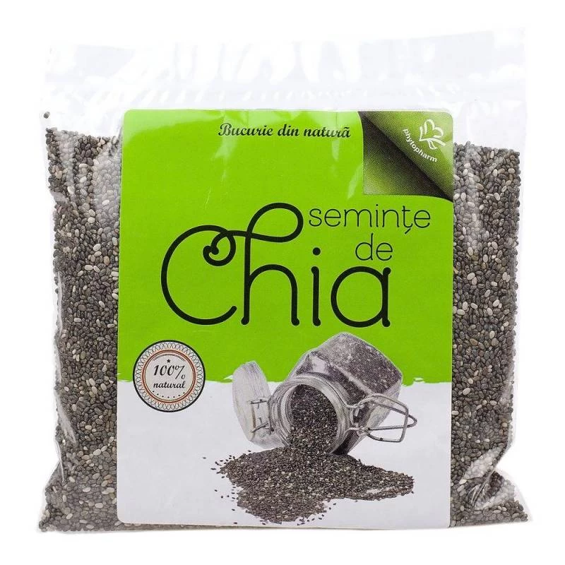 Suplimente Pentru Sportivi - Seminte De Chia 100 g Phytopharm