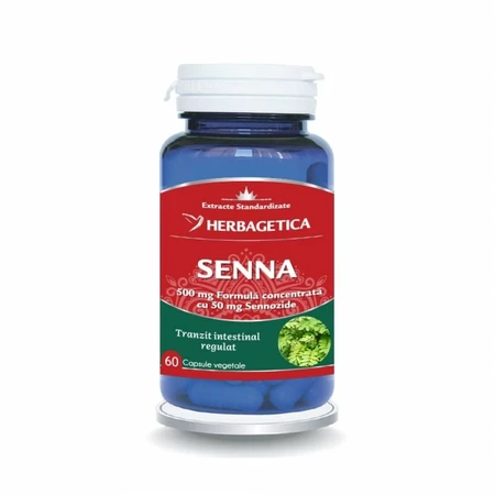 Multivitamine si minerale adulti - Senna 60 capsule vegetale Herbagetica