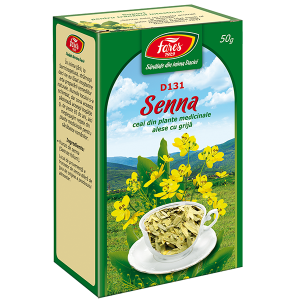 PRODUSE - Ceai Senna frunze (D131), 50 g