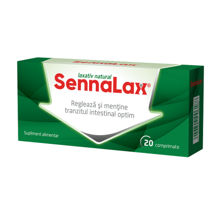 Vitamine Si Suplimente - Sennalax 20 comprimate, BIOFARM S.A. - ROMANIA