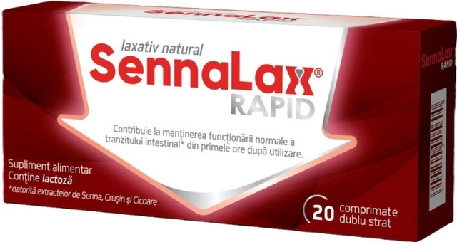 Vitamine si suplimente - Sennalax Rapid X 20Cpr - Biofarm