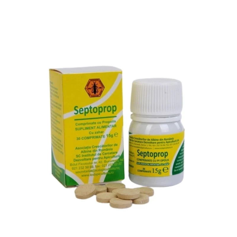 Multivitamine si minerale adulti - Septoprop Institutul Apicol 30 comprimate