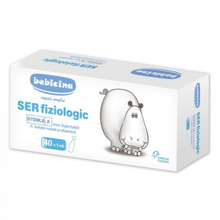 PRODUSE - Bebicina Ser fiziologic 5 ml, 40 fiole
