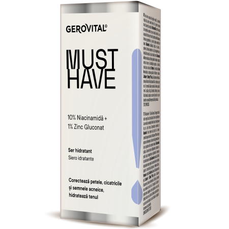 Ingrijire fata - Ser Hidratant 7180 X 30ML - Gerovital Must Have