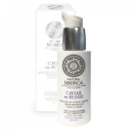 Circulatie periferica deficitara - Ser pentru fata Age-Delay, 30ml, Natura Siberica