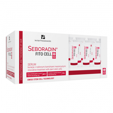 PRODUSE - Serum pentru par fin cu tendinta de cadere Fitocell , 15 tuburi