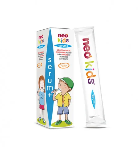 Multivitamine si minerale copii - Serum+ Soluție Orală Neo Kids 50 ml x 5 plicuri
