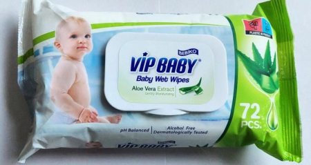 Ingrijire Copii - Servetele umede Bebiko cu Aloe Vera 72 bucăți