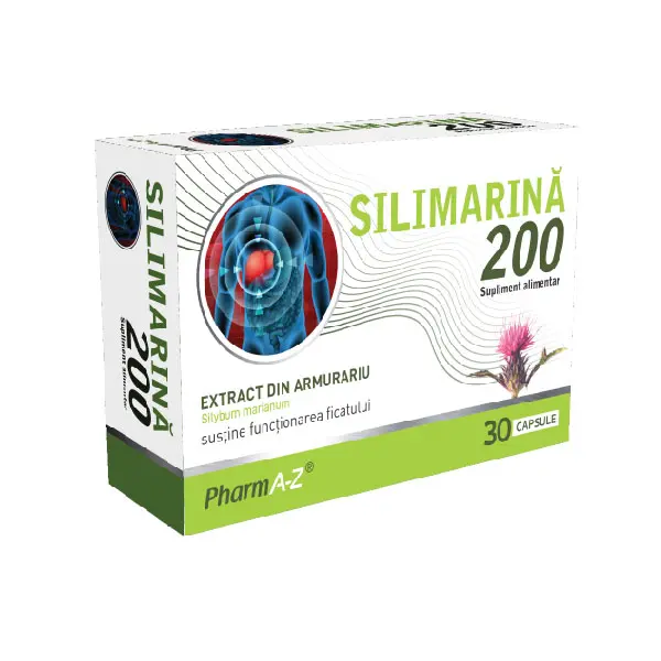 PRODUSE - Silimarina 200 mg 30 capsule Pharma A-Z