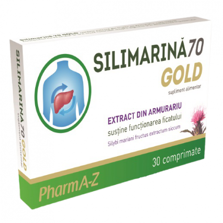 Biliar și hepatic - Silimarina 70 Gold, 30 comprimate