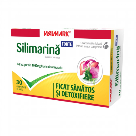 Biliar și hepatic - W-Silimarină Forte X 30 Comprimate