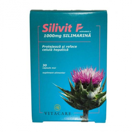 Biliar și hepatic - Silivit F, 30 capsule moi