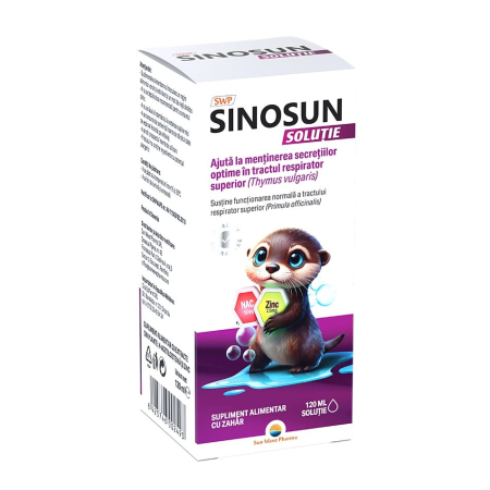 Sucuri si Siropuri Naturale - Sinosun Sirop X 120ML - Sun Wave