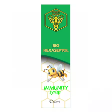 Puiul mamei - Sirop Bio Hexaseptol Immunity , 60ml