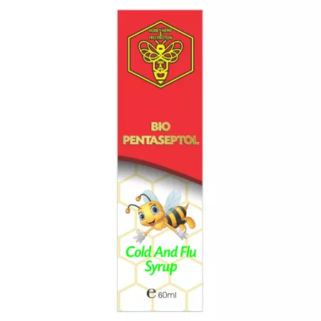 Puiul mamei - Sirop Bio Pentaseptol Cold and Flu , 60ml
