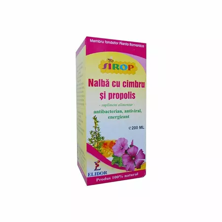 De toate cele.... - Sirop de nalba cu cimbru si propolis , 200ml