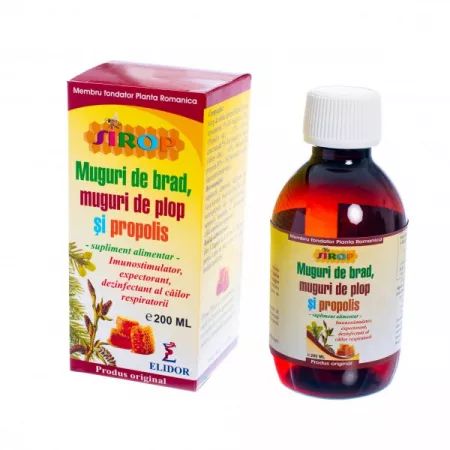 Mă doare... - Sirop muguri de brad, muguri de plop si propolis , 200ml