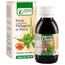 Dieta si wellness - Sirop Patlagina & Miere X 100ML - Adya